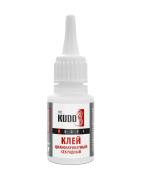 Kudo SMB020 Клей цианоакрилатный секундный, прозрачный, 20 г